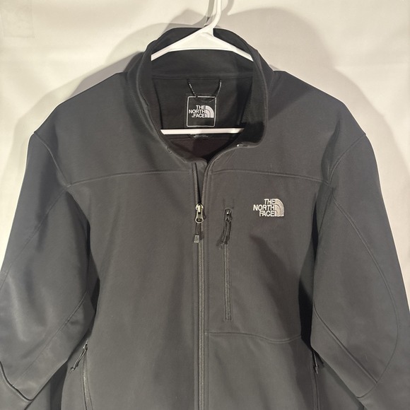 The North Face Jacket Mens Medium Black Flight TKA Stretch Full Zip Fleece - Picture 3 of 15